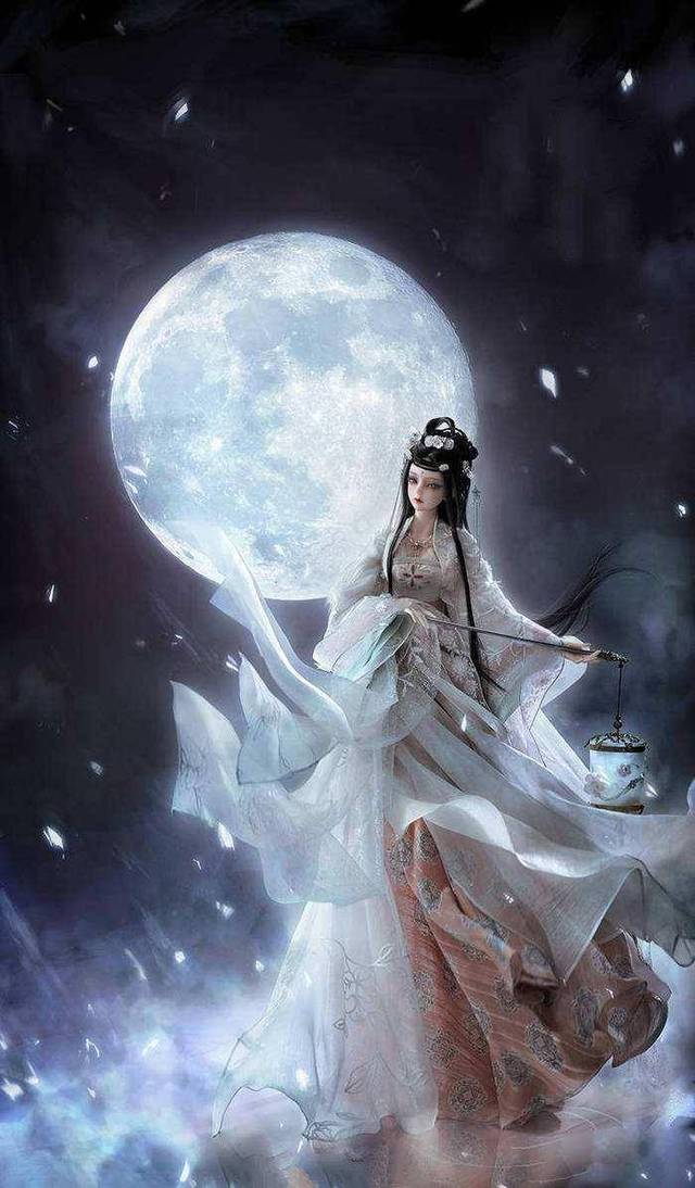 传说中月亮上面住的这5位女神,皆有绝世容颜,第5位来自希腊