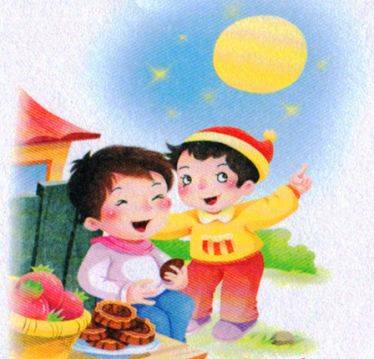 小学一年级传统节日中秋节看图写话日记范文给孩子收藏
