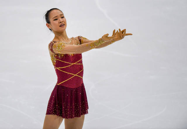 花滑小将林姗:非常高兴有机会代表中国参赛 奥运奖牌是最大梦想