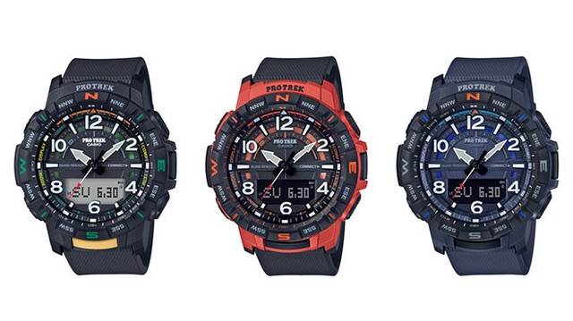 卡西欧推出prt-b50手表,可与智能手机连接_手机搜狐网