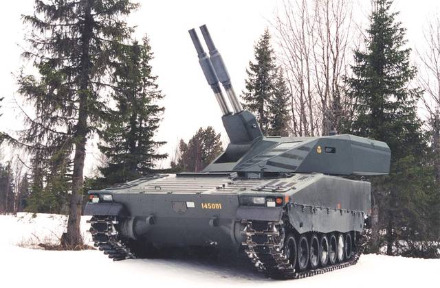 "尼莫"120毫米自行迫击炮是著名的双管自行迫击炮"阿莫斯"(amos)的