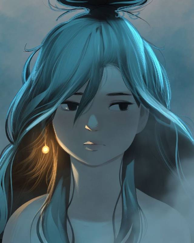 人物插画在不同光源下的绘画表现-王氏教育