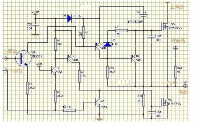 电动车无刷电机原理及控制器驱动电路图