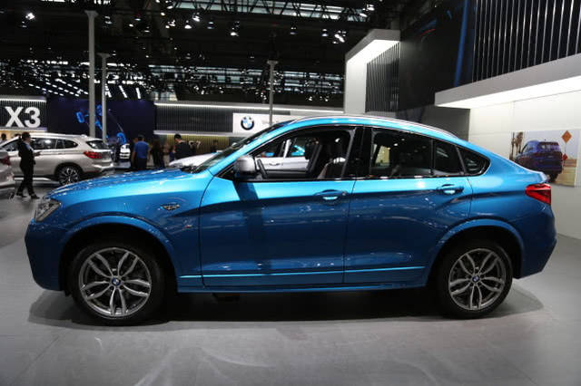 全新宝马bmwx4双门轿跑车将亮相深圳十一车展