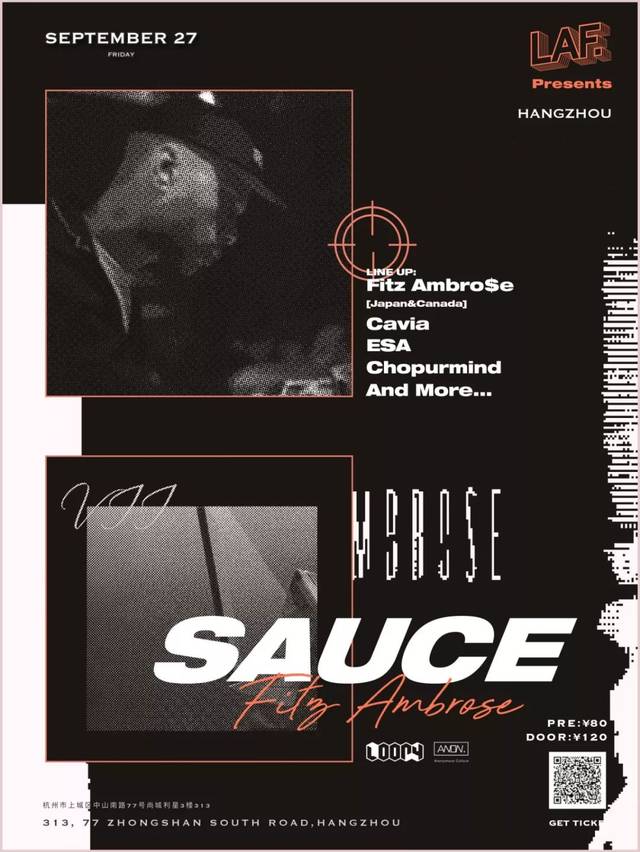 09/27 周五| 「SAUCE」Fitz Ambro$e 这朵绽放的Beat玫瑰@loopy_手机搜狐网