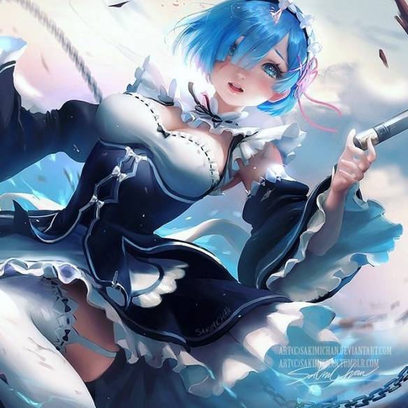 加拿大插画家sakimichan最新游戏动漫人物性感同人赏