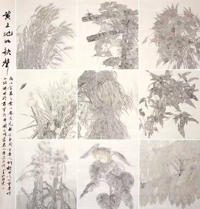 李海霞,李凤龙工作室—2019雨花满天全国中国画作品展作品赏析_手机