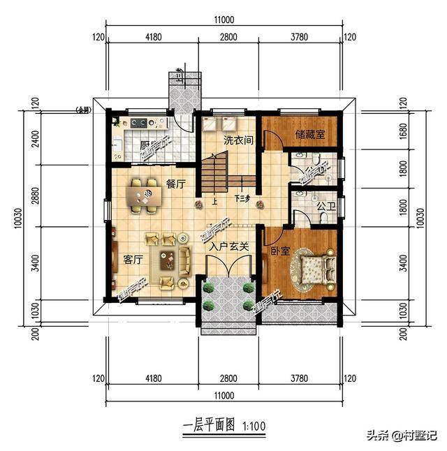 建房说5款农村自建房现代风格别墅图纸
