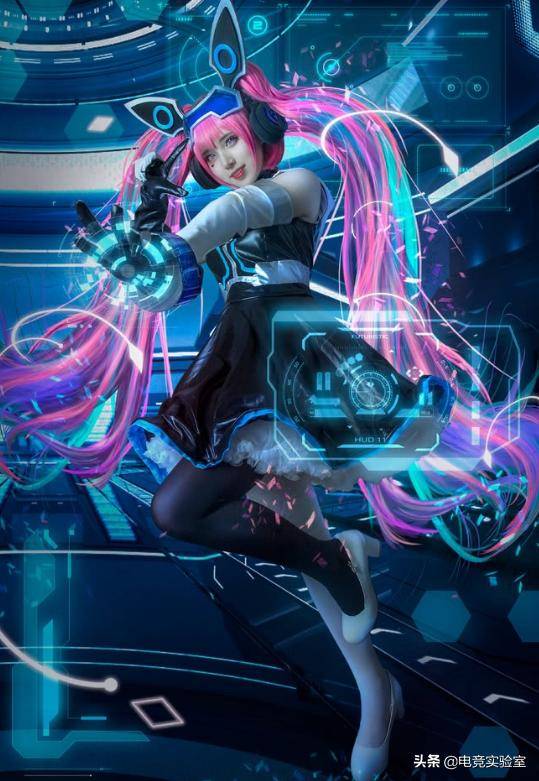 18岁小姐姐cos安琪拉可爱俏皮网友还原度满分