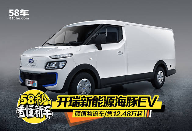 开瑞海豚ev正式上市补贴后售1248万起