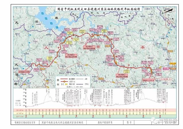 国道纵五线(大田段)公路工程