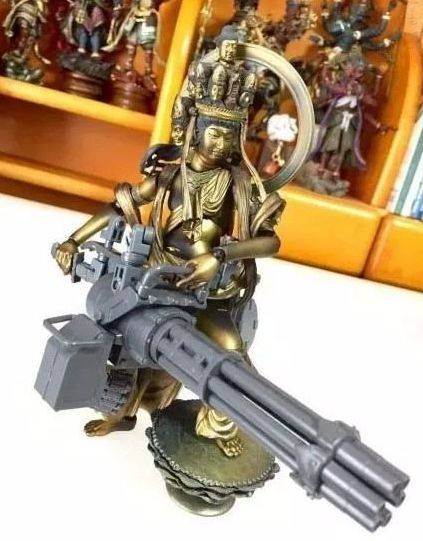 日本400年古寺引入机器观音,宅圈中有哪些奇葩的佛教梗?