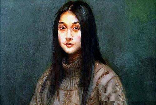 冷军画的蒙娜丽莎草图价值184万放大30倍之后以假乱真