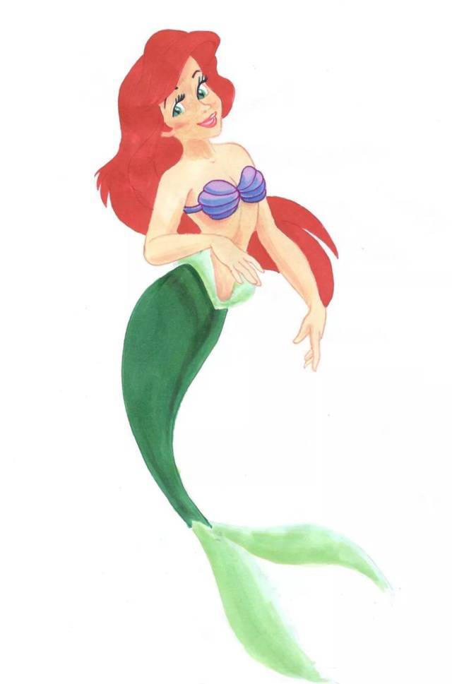 零基础绘画教程 | 小美人鱼