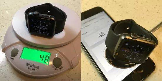 从对比结果可以看出,利用 3d touch 做成的电子秤 精确度非常高,竟然