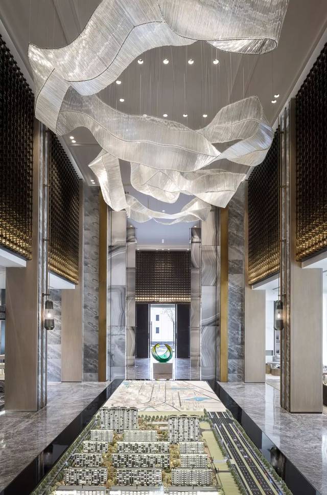 995m京派风格售楼中心设计,打破设计与艺术的界限!