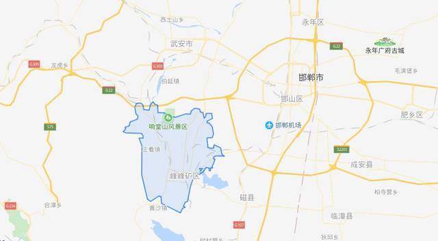 河北縣情概覽邯鄲市峰峰礦區