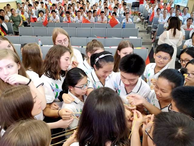 颜值与智慧并存的德国高中生空降株洲!