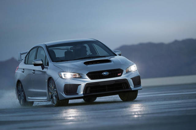 斯巴鲁wrx sti ej20最终版发布,最后搭载ej20水平对置发动机的车型