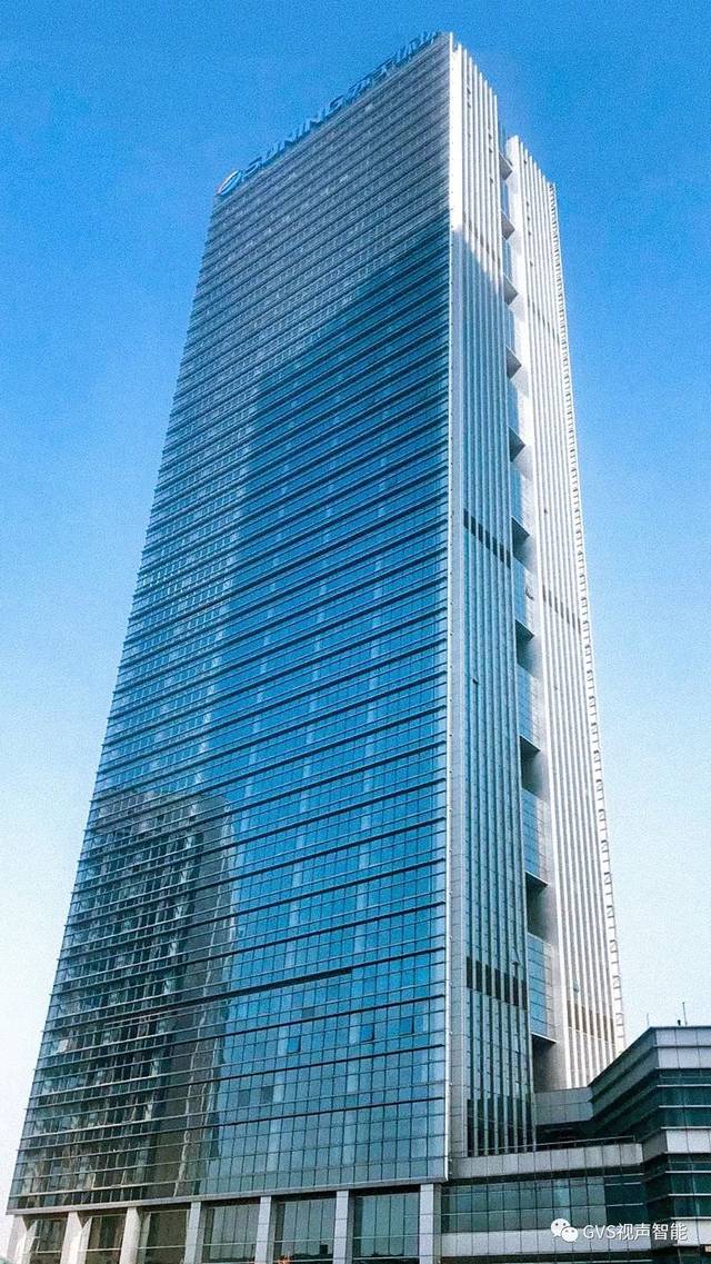 解锁超5a甲级写字楼gvs视声为苏宁环球新总部大楼实现智能化