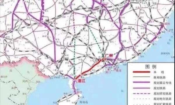 广湛高铁正式开建, 湛江到广州仅需1.5小时