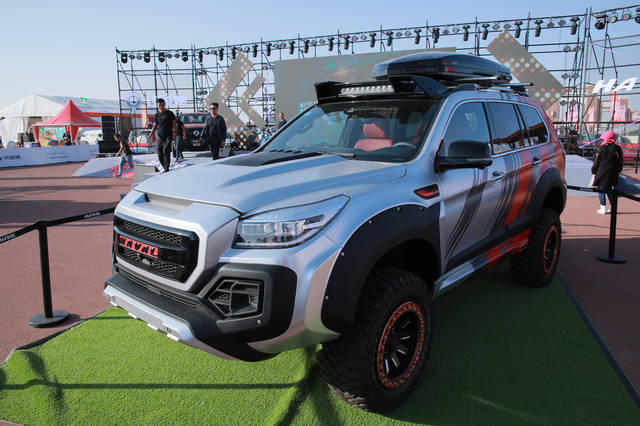 哈弗h9-2020款硬核越野实力 融合罗伦士个性化改装