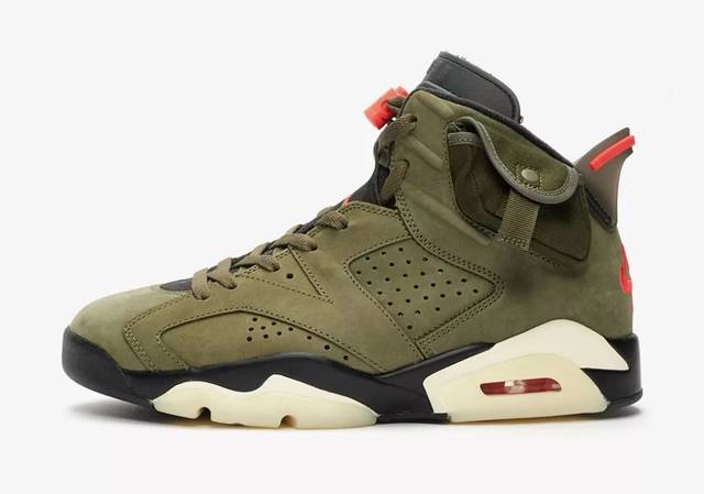 全家族尺码登场！Travis Scott x Air Jordan 6 即将发售！_手机搜狐网