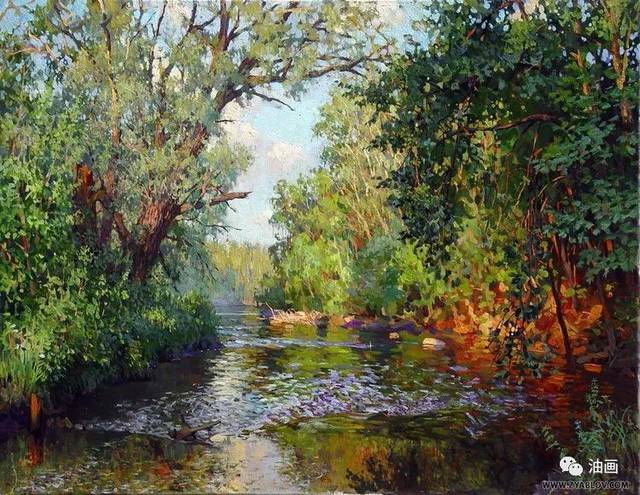 俄罗斯画家风景油画40幅,真美!