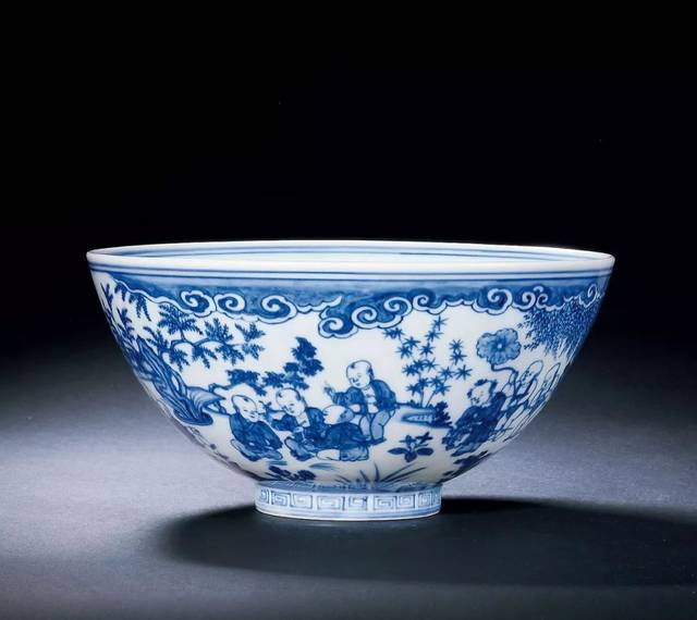 古美術碗明中国青磁器青花陶磁碗-
