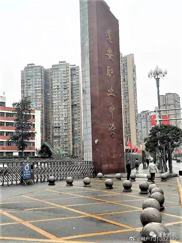 蓬安职业中学图片