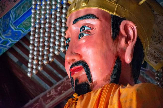 我国造字始祖仓颉,塑像长有四只眼,曾经看过的人无一不眼花缭乱