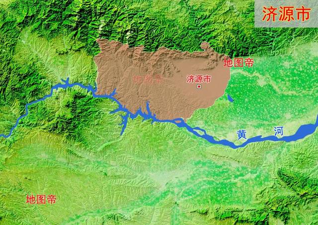 19张地形图,快速了解河南省各地级市