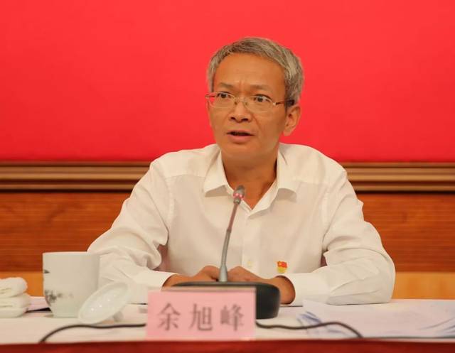 区领导姜爱锋,王凌宇,倪向军,顾骏,姚少杰,彭一浩参加会议.