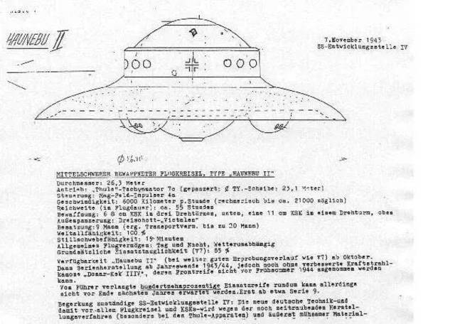 纳粹飞碟原理图片