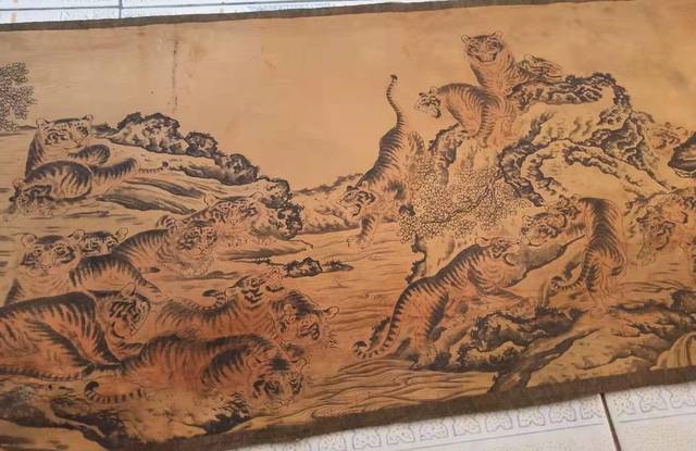 精品推荐:江南居士《百虎图》