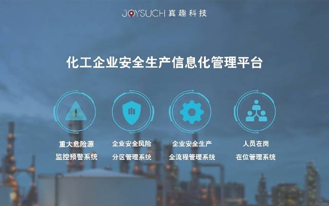 真趣化工企業安全生產信息化管理平臺,為化工企業保駕護航