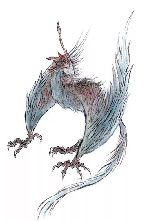 一起来看山海经山海经南山经5请查收你的凤凰鸟