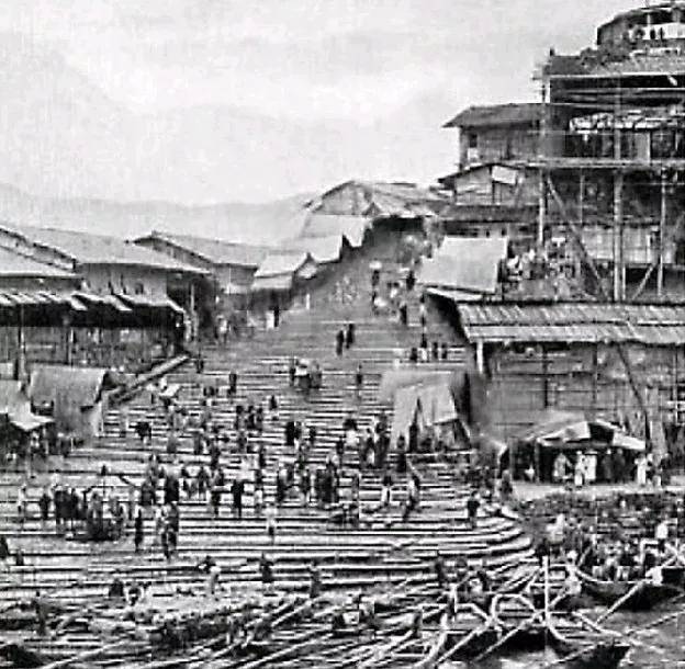 老朝天门码头 来源:江津网