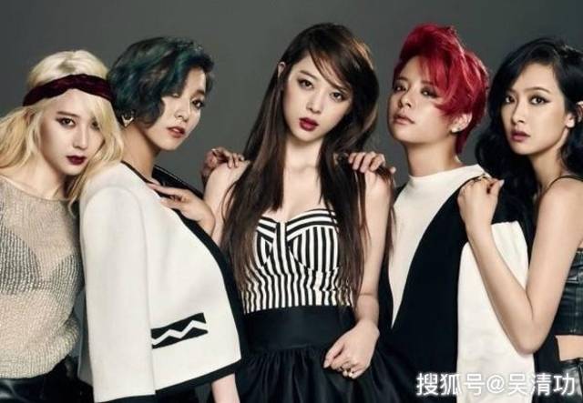 崔雪莉和韩庚,吴亦凡,黄子韬,鹿晗,张艺兴"师出同门"