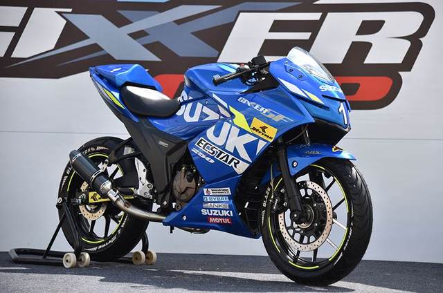 赛道蓝才是灵魂 铃木gixxer 250 sf motogp版公布