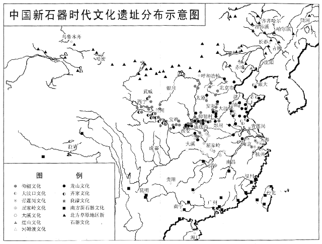 中国新石器时代考古文化大盘点分清文化类型与遗址的区别和联系