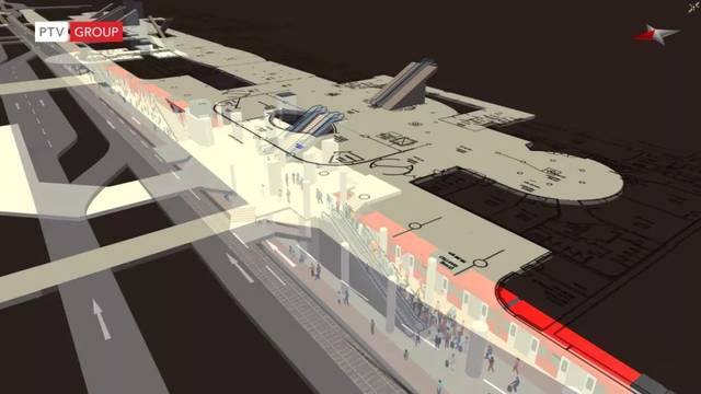 ptvvissim机场仿真项目视频展示