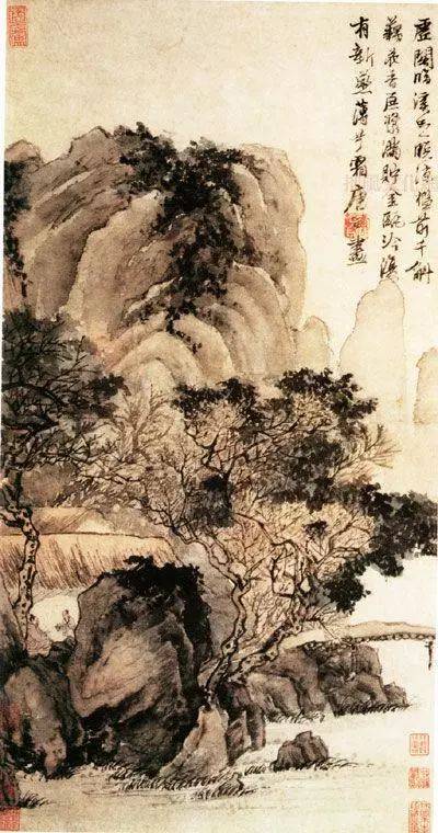 唐寅山水画作品欣赏_搜狐网