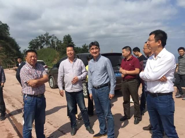 金华市自然资源和规划局张全胜副局长一行莅临兰溪开展重点工作督查