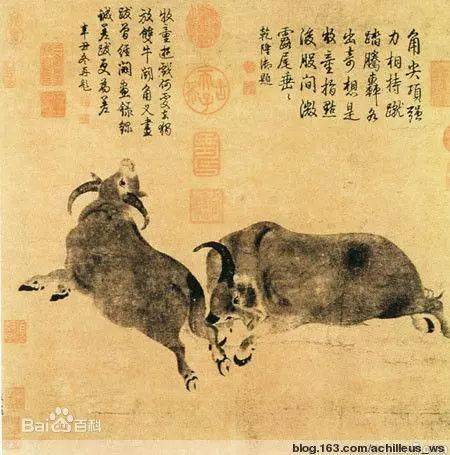 肉質画【牛】油彩画 自学宝典：国画牛的画法步骤图文详解！水墨画_搜狐网