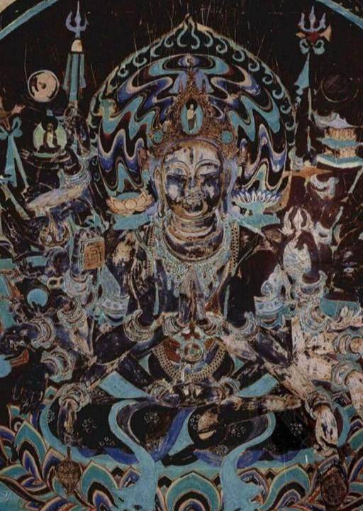 敦煌莫高窟千手观音像