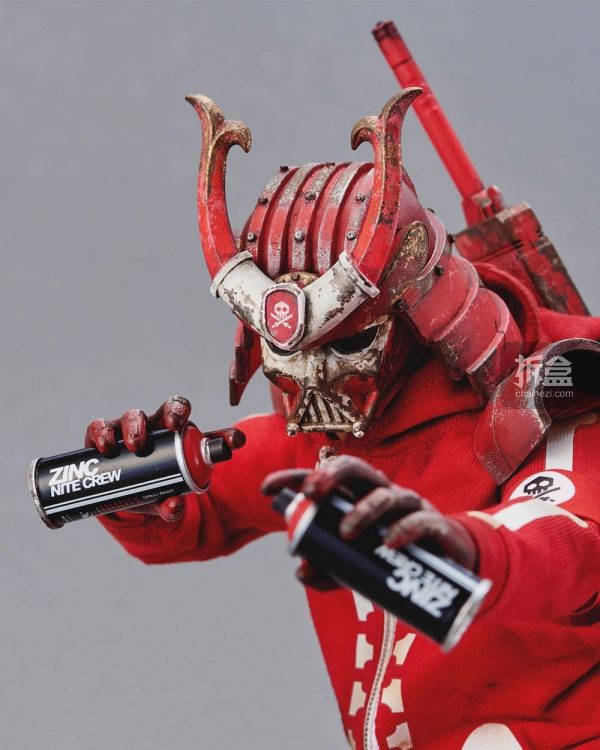 devil toys 黑泽明之鬼 鬼面武士 红色版/黑色版再贩 1:6可动人偶