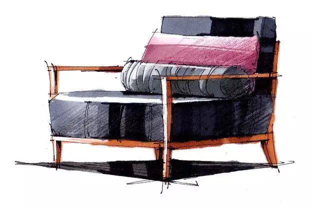 室内设计手绘(单体 效果图)