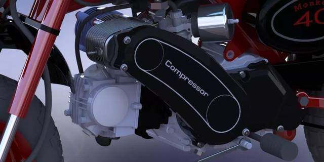 给你的摩托车加个机械增压