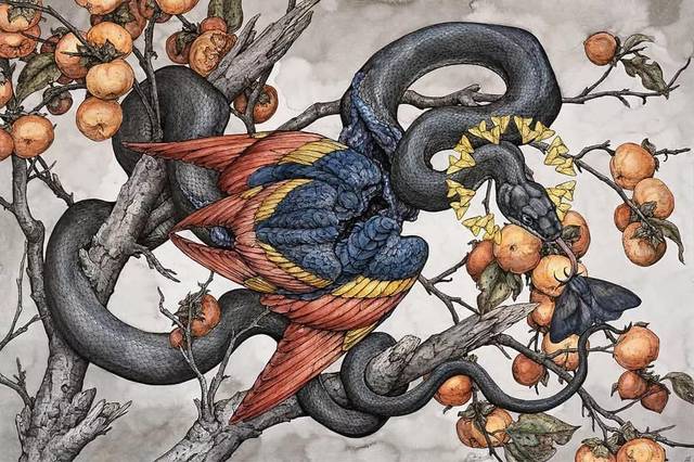 【插画】有点血腥,但真的好看!画师超帅!